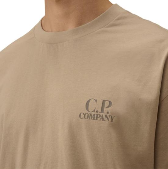 26SS 씨피 컴퍼니 폴로 티셔츠 TS087A 005100W904 DOVE - C.P. COMPANY