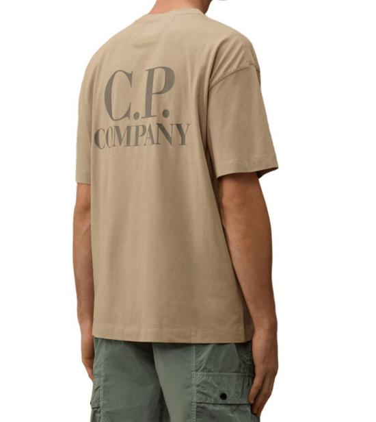 26SS 씨피 컴퍼니 폴로 티셔츠 TS087A 005100W904 DOVE - C.P. COMPANY