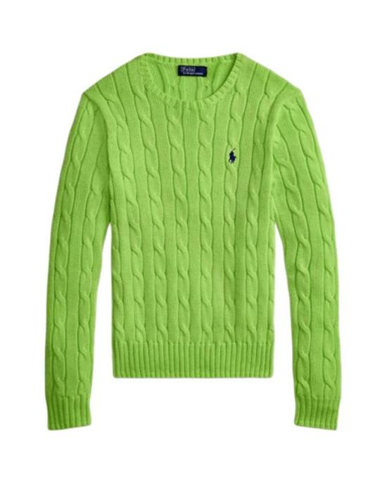 26SS 랄프 로렌 스웨터 211971869 504 BRIGHT LEAF