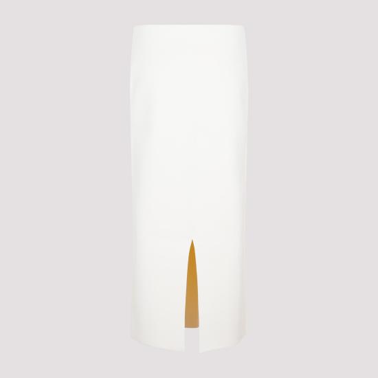  질샌더 롱 스커트 J03MA0115 J18273 102 PORCELAIN NUDE NEUTRALS - JIL SANDER