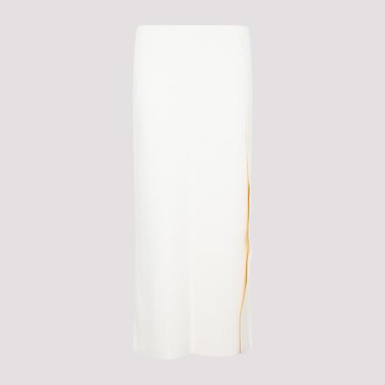  질샌더 롱 스커트 J03MA0115 J18273 102 PORCELAIN NUDE NEUTRALS - JIL SANDER