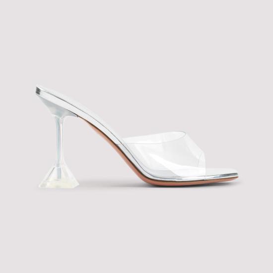 26SS 아미나 무아디 뮬/슬리퍼 8S321759LUP TRANSPARENT METALLIC - AMINA MUADDI