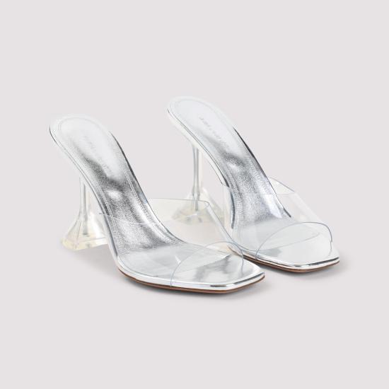 26SS 아미나 무아디 뮬/슬리퍼 8S321759LUP TRANSPARENT METALLIC - AMINA MUADDI