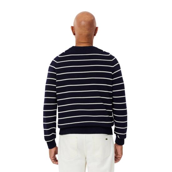 라코스테 긴팔 티셔츠 AH7607 XCH BLU - LACOSTE