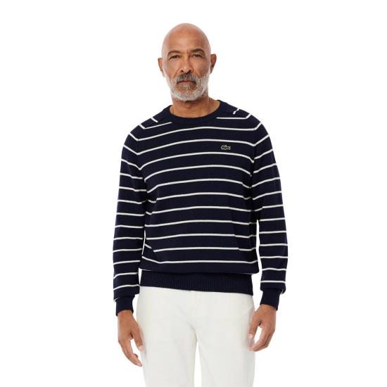  라코스테 긴팔 티셔츠 AH7607 XCH BLU - LACOSTE