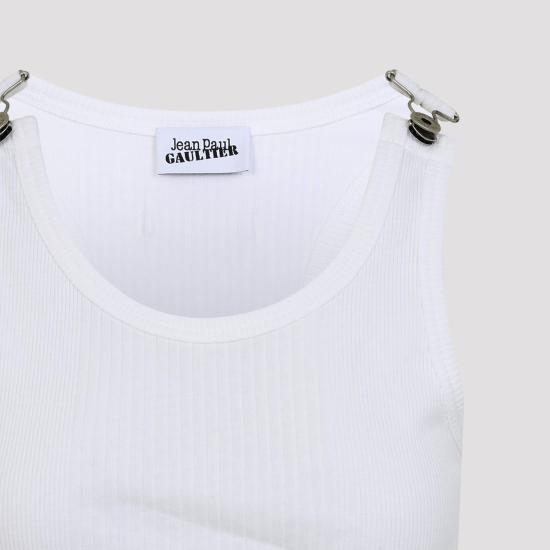 26SS 장 폴 고티에 반팔 티셔츠 2503UTO380J014 01 WHITE - JEAN PAUL GAULTIER