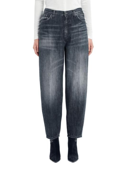 25FW 돈답 데님 팬츠 DP784 DFH270LN5800 NERO VINTAGE - DONDUP