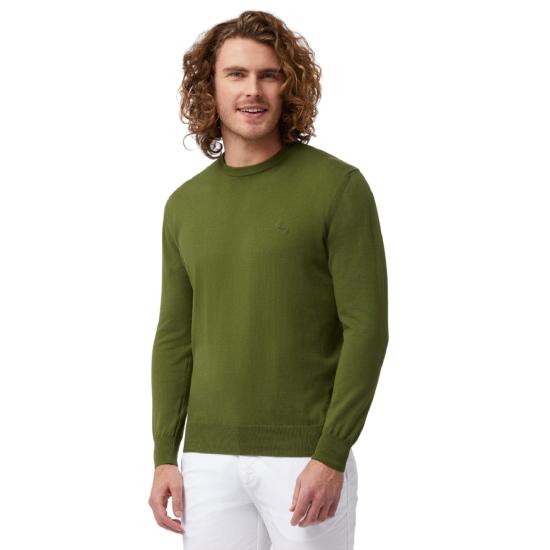  하몬트앤블레인 긴팔 티셔츠 HRL018030075 629 VERDE GREEN