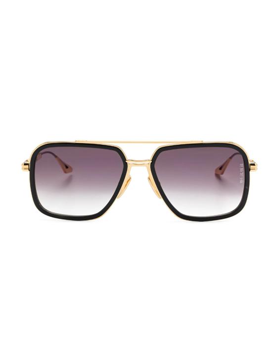 26SS 디타 선글라스 DES021 A 01 EPLX 21 22K GOLD PLATED BLACK