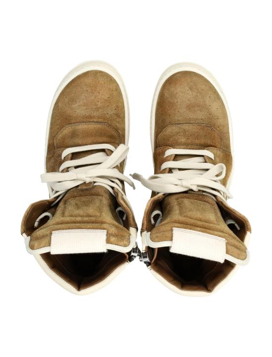 26SS 릭 오웬스 스니커즈 RU01F2894LCSUCO 10411 SUMI BROWN MILK MILK - RICK OWENS