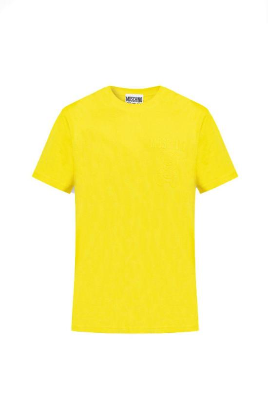 SPRING SUMMER 모스키노 폴로 티셔츠 V0731 20411032 YELLOW