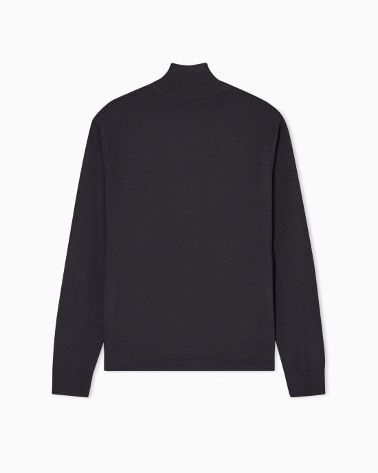 26SS 엠포리오 아르마니 긴팔 티셔츠 EM004670 AF23759 8168 BRISTOL BLACK - EMPORIO ARMANI