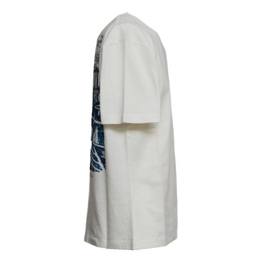 26SS 씨피 컴퍼니 폴로 티셔츠 20CMTS267A110656W 103 BIANCO - C.P. COMPANY