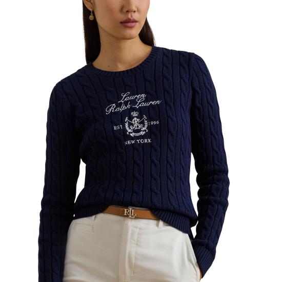 26SS 랄프 로렌 스웨터 200P03508001 REFINED NAVY - RALPH LAUREN
