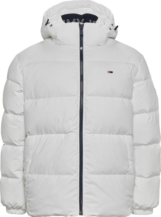  토미진 패딩 DM0DM19786 YBR BIANCO WHITE