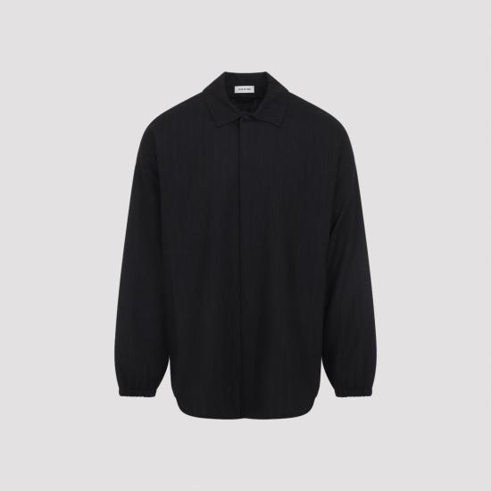 26SS 피어오브갓 셔츠 FG9M60 605RVWS 37 BLACK STRIPED - FEAR OF GOD