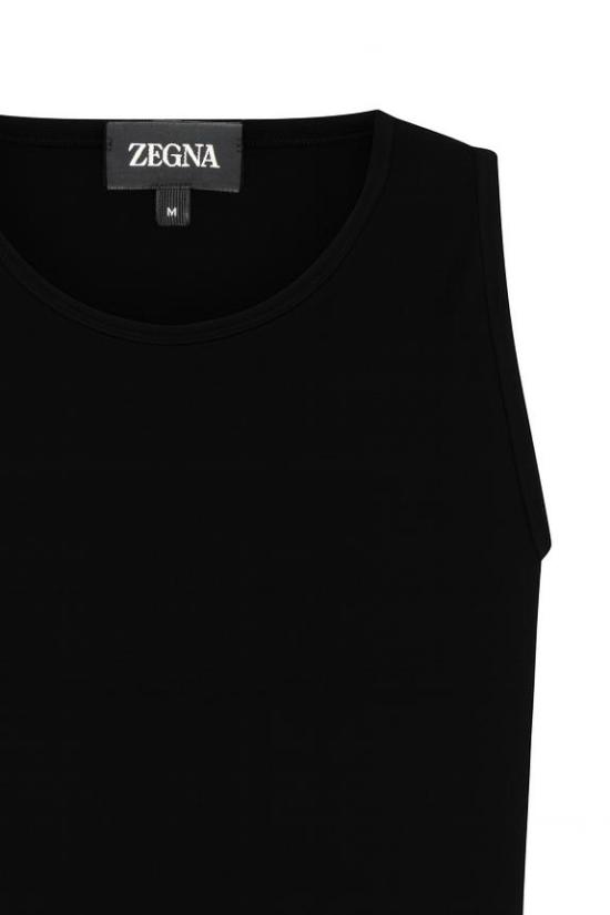 25FW 에르메네질도제냐 탑 N3D001860 001 BLACK - ERMENEGILDO ZEGNA