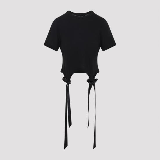 26SS 시몬로샤 반팔 티셔츠 5223 0571 BLACK - SIMONE ROCHA