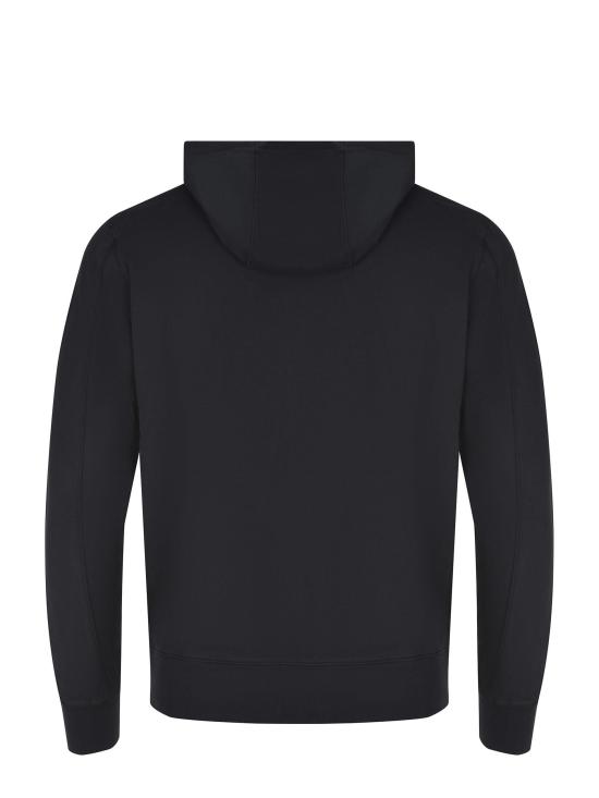 26SS 씨피 컴퍼니 집 후드 렌즈 스웨트셔츠 20CMSS081A002246G 999 BLACK - C.P. COMPANY