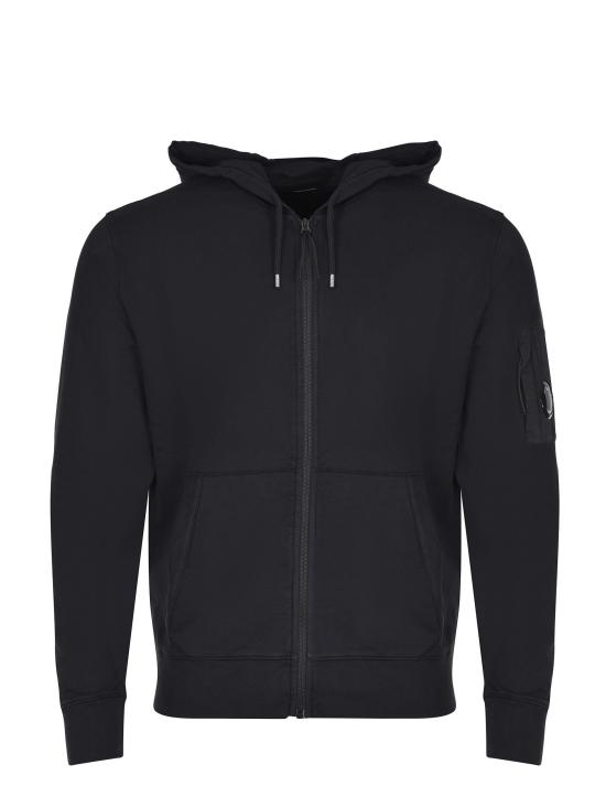 26SS 씨피 컴퍼니 집 후드 렌즈 스웨트셔츠 20CMSS081A002246G 999 BLACK