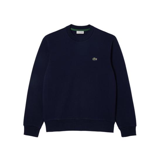  라코스테 오가닉 브러쉬드 코튼 스웨트셔츠 SH9608 166 BLU BLUE