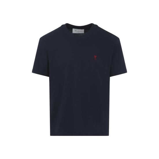 26SS 아미 폴로 티셔츠 BFUTS035 724 430 BLEU NUIT BLUE