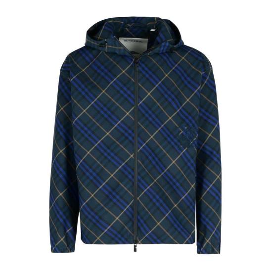 25SS 버버리 체크 트윌 자켓 8100850 C1852 BLACK