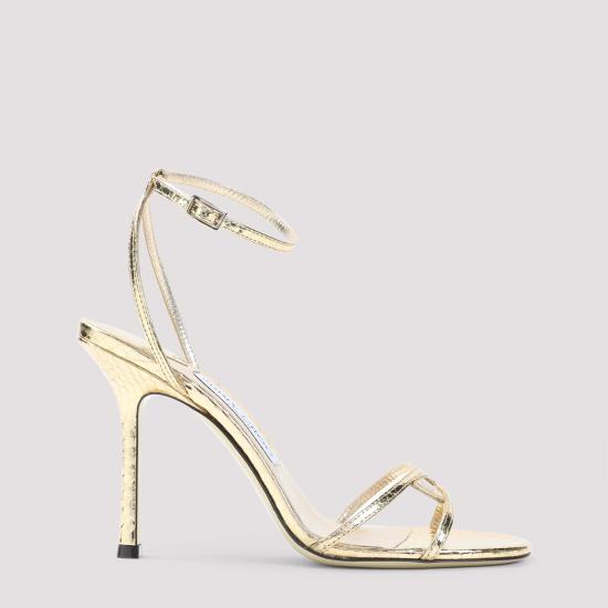 26SS 지미추 샌들 1998LEO100 WAP GOLD METALLIC - JIMMY CHOO