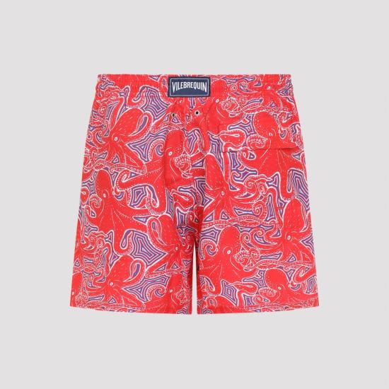 26SS 빌보콰 스윔팬츠 MOOEB507 201 COQUELICOT RED - VILEBREQUIN