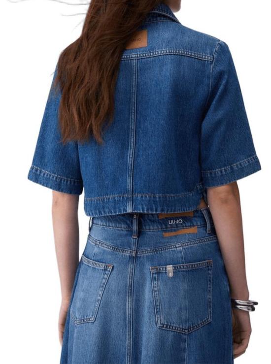 26SS 리우조 셔츠 UA6337 D0319 79010 DENIM BLU SCURO - LIU JO