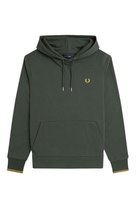  프레드페리 긴팔 티셔츠 M2643 X89 VERDE GREEN