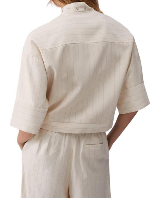 26SS 리우조 아우터 CA6117 T557A P9579 CREMINO STRIPE - LIU JO