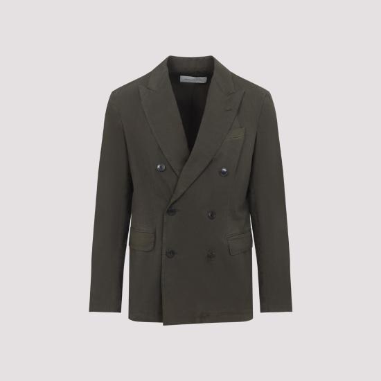 26SS 드리스 반 노튼 수트 자켓 2610204083321 606 KHAKI GREEN - DRIES VAN NOTEN