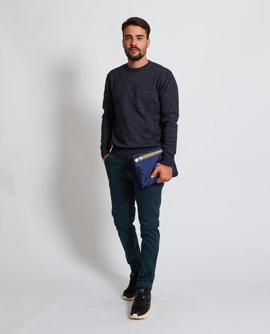  하몬트앤블레인 긴팔 티셔츠 HRG396030646 801 BLU NAVY BLUE - HARMONT & BLAINE