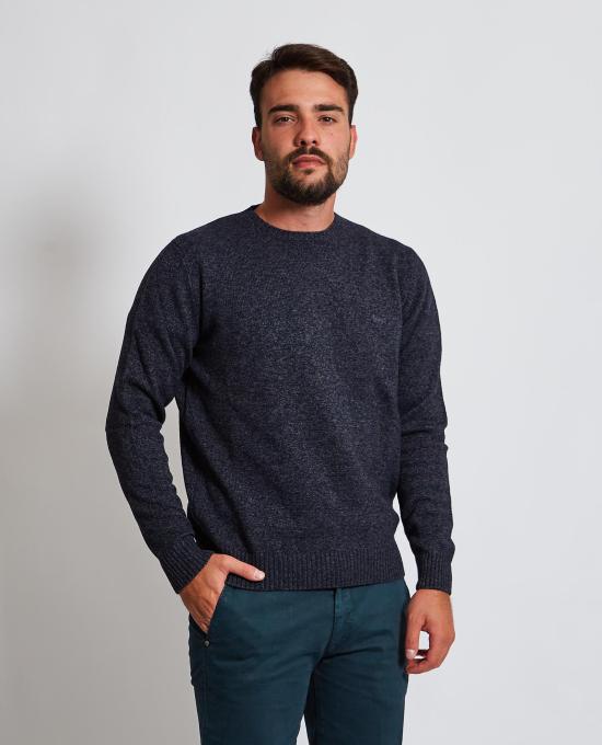  하몬트앤블레인 긴팔 티셔츠 HRG396030646 801 BLU NAVY BLUE