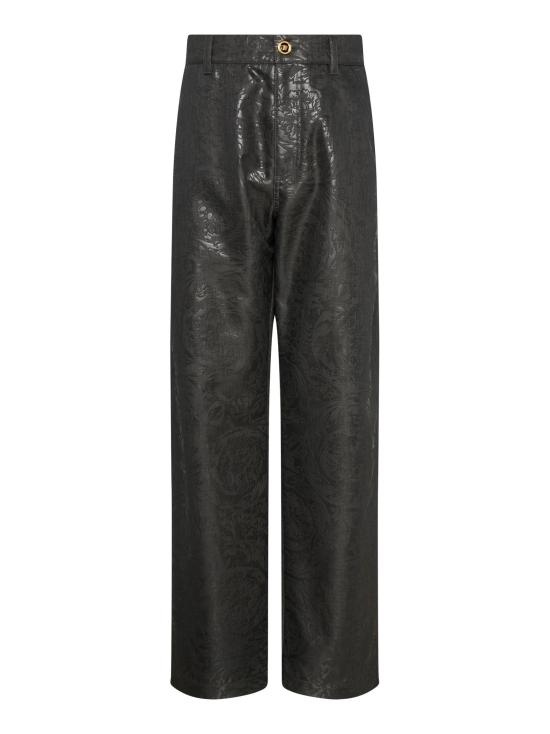 25FW 베르사체 스트레이트 팬츠 10207031A15887 1EG00 GREY