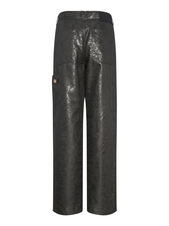 25FW 베르사체 스트레이트 팬츠 10207031A15887 1EG00 GREY - VERSACE