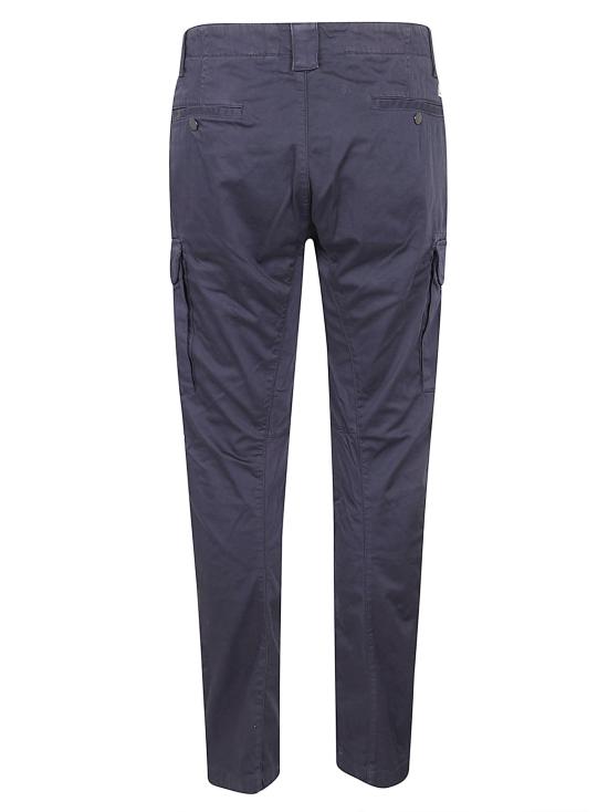 26SS 씨피 컴퍼니 스트레치 새틴 카고 팬츠 RSCMPA743A 005694G 888 TOTAL ECLIPSE BLUE - C.P. COMPANY