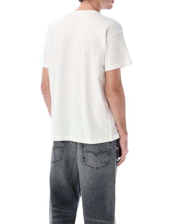 26SS 디젤 폴로 티셔츠 A202970JMBB 141 WHITE - DIESEL