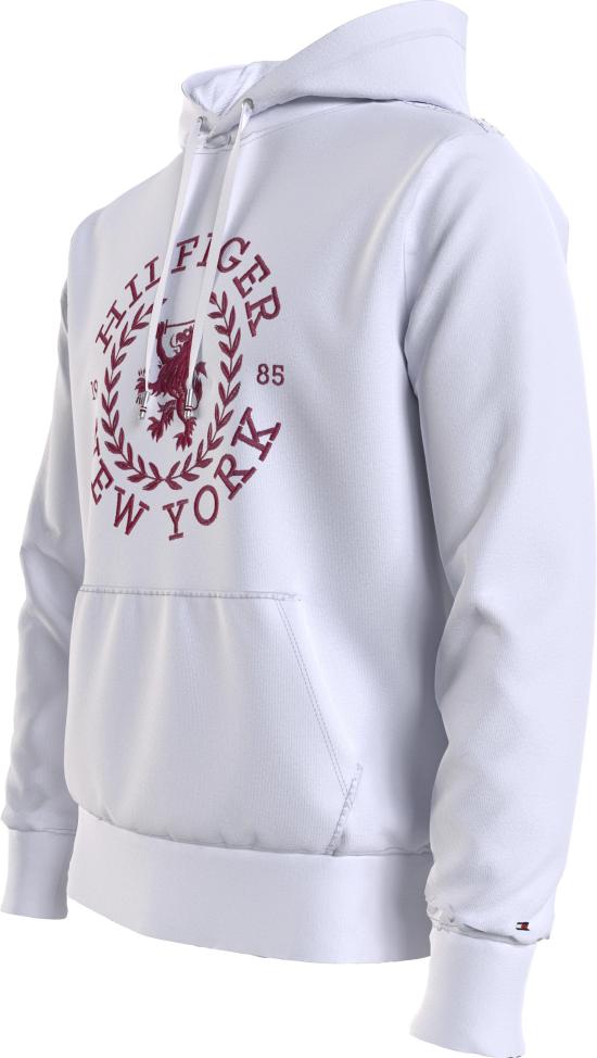  타미힐피거 긴팔 티셔츠 MW0MW33650 YBR BIANCO WHITE - TOMMY HILFIGER