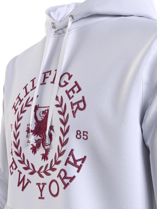  타미힐피거 긴팔 티셔츠 MW0MW33650 YBR BIANCO WHITE - TOMMY HILFIGER