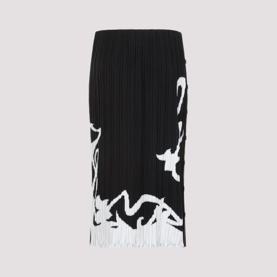  랑방 롱 스커트 RWST00055904P24 10 BLACK - LANVIN