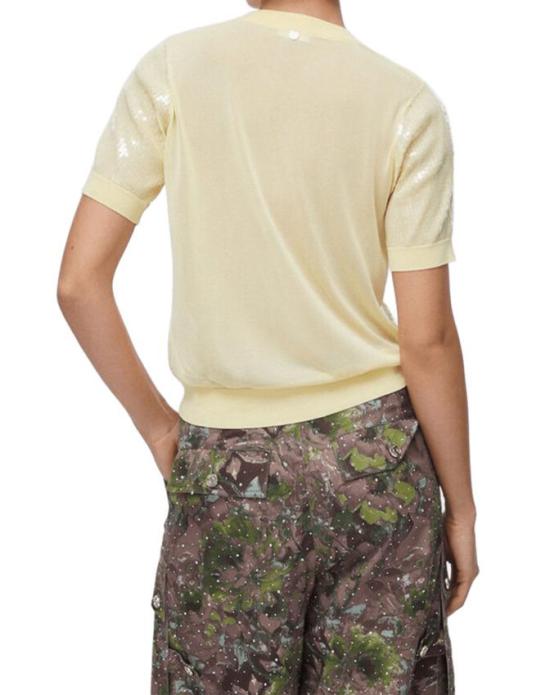 26SS 리우조 스웨터 WA6216 MA68R L9051 YELLOW - LIU JO