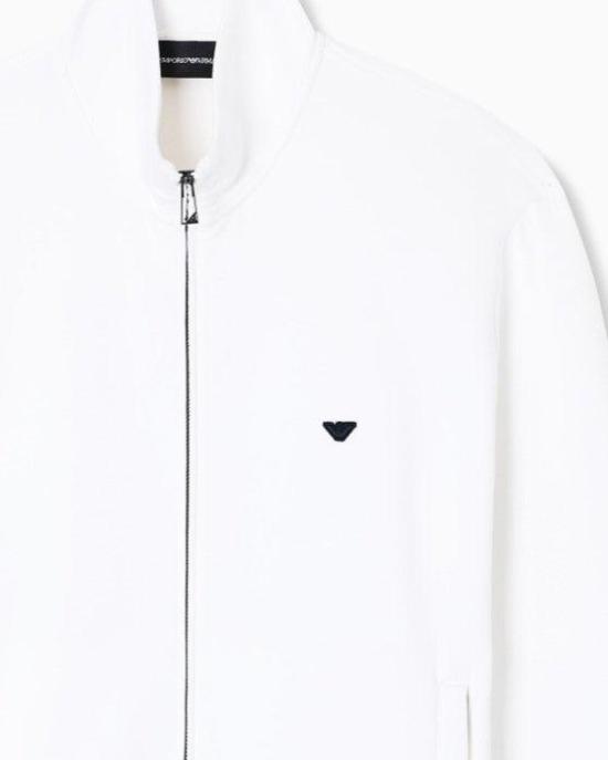 26SS 엠포리오 아르마니 긴팔 티셔츠 EM004536 AF10013 003 SNOW WHITE - EMPORIO ARMANI