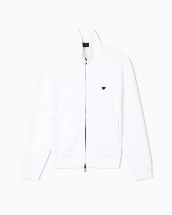 26SS 엠포리오 아르마니 긴팔 티셔츠 EM004536 AF10013 003 SNOW WHITE