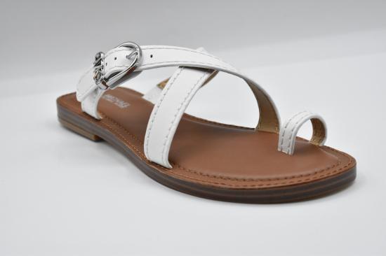  마이클 코어스 로퍼 40S4ATFS1LK ASHTON FLAT 085 WHITE - MICHAEL KORS