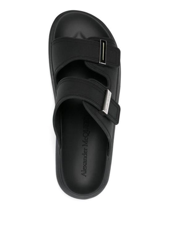 26SS 알렉산더 맥퀸 샌들 663563W4Z51 1081 BLACK - ALEXANDER MCQUEEN