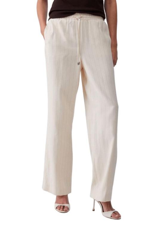 26SS 리우조 스트레이트 팬츠 CA6113 T557A P9579 CREMINO STRIPE - LIU JO