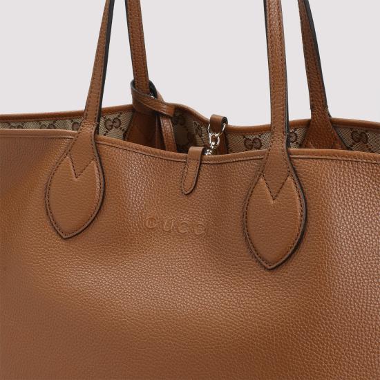 26SS 구찌 토티시마 리버서블 미디엄 토트백 839112 AAFEQ 2743 SUNDIAL BEIGE EBONY NUDE NEUTRALS - GUCCI