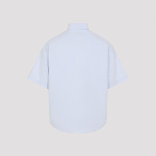 26SS 아미 셔츠 HSH823 CO0031 450 BLEU CIEL BLUE - AMI